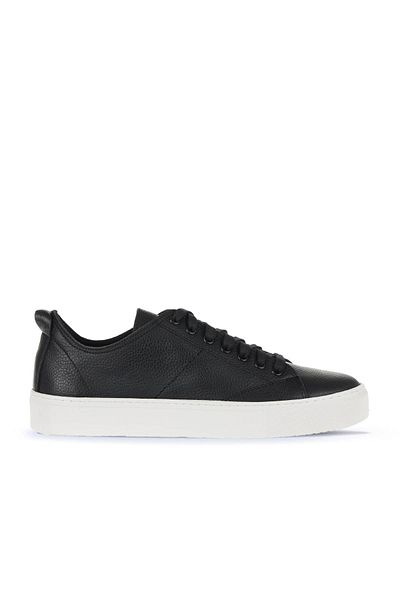 Bueno Shoes Ανδρικά αθλητικά παπούτσια 11ma22003 - Μαύρο δέρμα Flotter