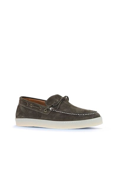 Bueno Shoes Loafer pentru bărbați - piele intoarsa kaki, model 07ma22382026