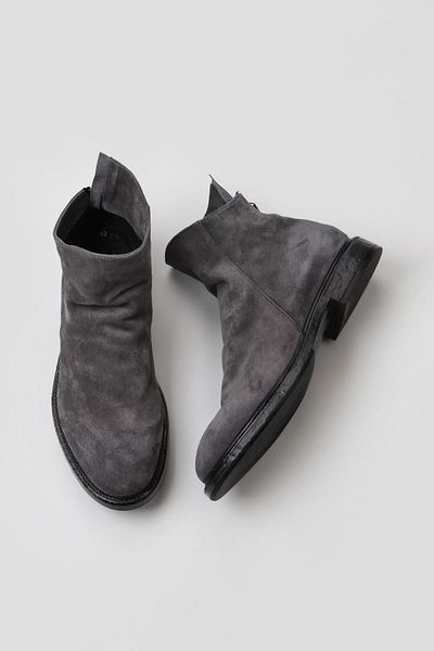 Bueno Shoes Ανδρικές γκρι σκούρες σουέτ μπότες - 01mv9300