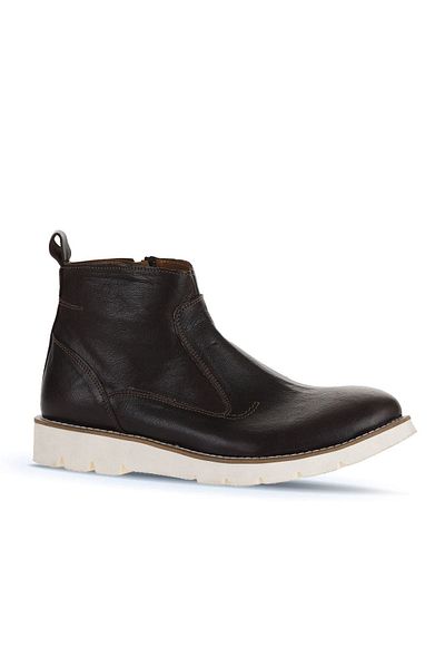 Bueno Shoes Ανδρικά αθλητικά μποτάκια - Καφέ Npl Leather, Μοντέλο 01mr12201