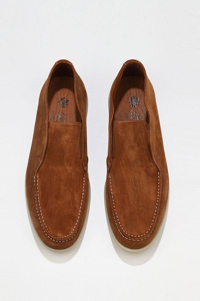 Bueno Shoes Ανδρικά Μποτάκια - Cognac Suede, Μοντέλο 05ms105