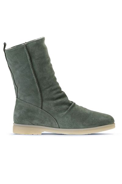 Bueno Shoes 01wt3305 Μοντέλο Khaki Suede Γυναικείες Μπότες