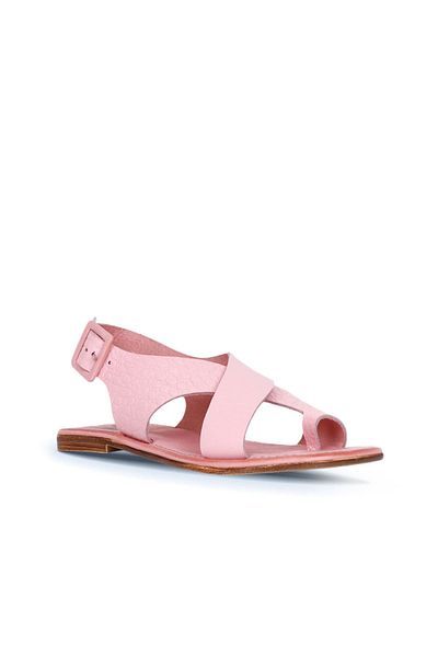 Bueno Shoes Pudra Deri Kadın Sandalet 01ws6903