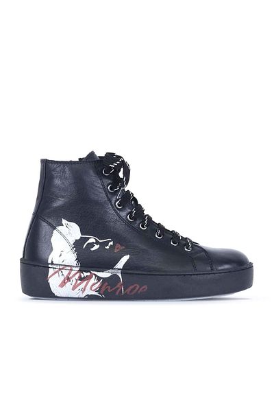 Bueno Shoes Γυναικεία αθλητικά μποτάκια - Μαύρα B56c01, Μοντέλο 01wr1907