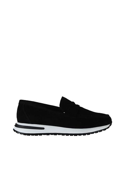 Bueno Shoes Ανδρικό Loafer 01my13401 - Μαύρο σουέντ