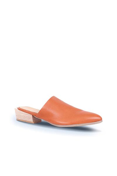 Bueno Shoes Дамски обувки на висок ток от естествена кожа в кафяво - 01wq2603