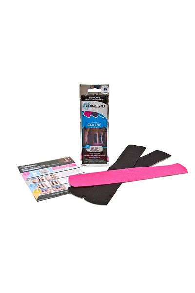 KINESIO TEX تطبيق Kinesio الخلفي قبل القطع