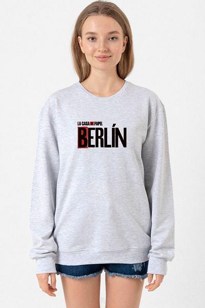 Tshirthane La Casa De Papel Berlin Grimelanj Women's 2ip Sweatshirt