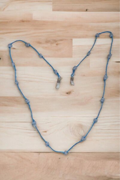 Pozitif Doğal Taş Natural Anjelite Stone Glasses String 129-10