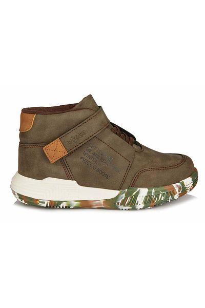 Vicco Dallas Orthopedic Kids Boots Khaki
