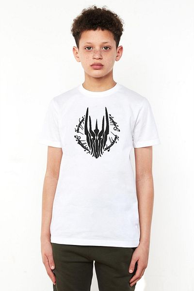 Tshirthane Tricou alb pentru copii The Rings Of Power Sketch