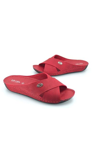 Kids Club Shoes Aryan 08-086 Papuci Ortopedici damă ROSII