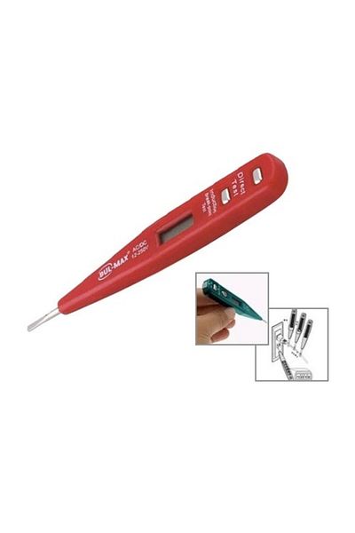 RUBY BOUTİQUE Professional Digital Control Pen Screwdriver Voltage Meter