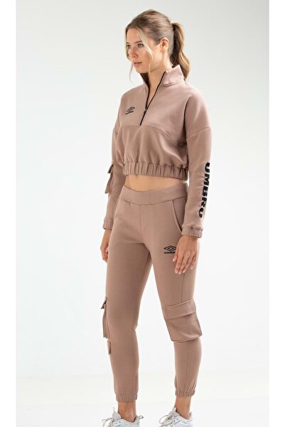 UMBRO Va-0021 Pyra Track Suit Σετ αθλητική φόρμα Γυναικεία Σετ CAMEL