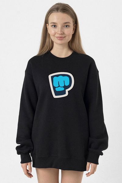 Tshirthane PiewDiePie Active Black Women's 2ip Sweatshirt