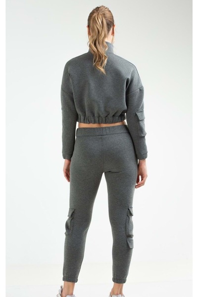 UMBRO Va-0021 Pyra Track Suit Tracksuit Set Suit Women's Suit Gray