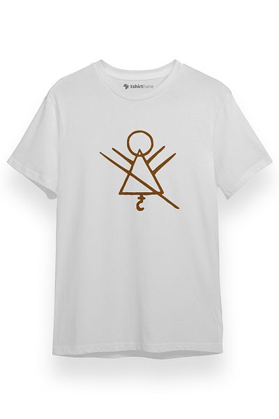 Tshirthane Gintama Anime Kotaro Minimal White Short Sleeve Men's T-Shirt