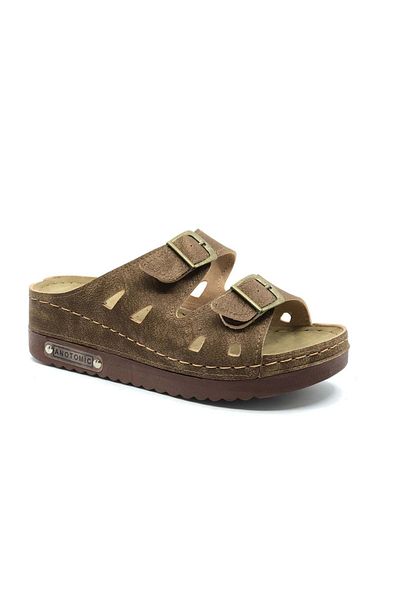 Kids Club Shoes Aryan 07-043 Препоръчани от д-р ортопедични дамски чехли VINK