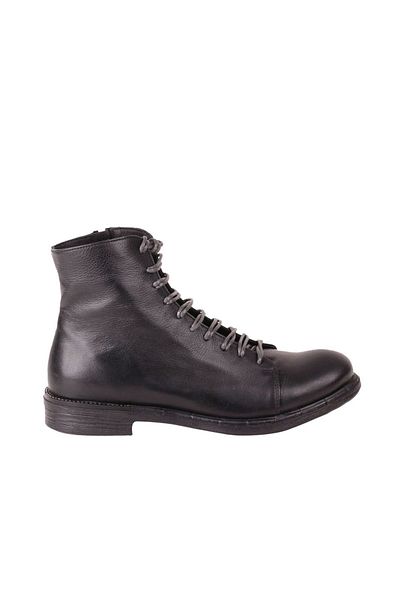 Bueno Shoes 01wr3701 Μοντέλο Γκρι Δερμάτινες Γυναικείες Μπότες