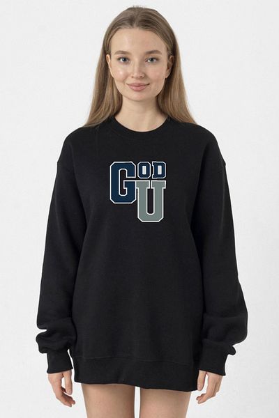Tshirthane Gen V Godolkin University Abbreviation Black Women's 2ip Sweatshirt