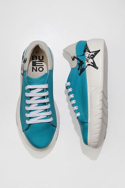 Bueno Shoes Turcoaz B75c02 - Pantofi sport pentru damă 01wr4802