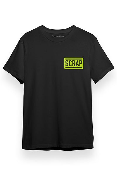 Tshirthane Ανδρικό μπλουζάκι Doom Patrol Scrap Μαύρο κοντομάνικο