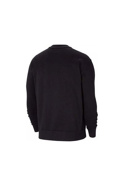 Nike Cw6902-010 Flc Park20 Crew Ανδρικό μακρυμάνικο φούτερ μαύρο