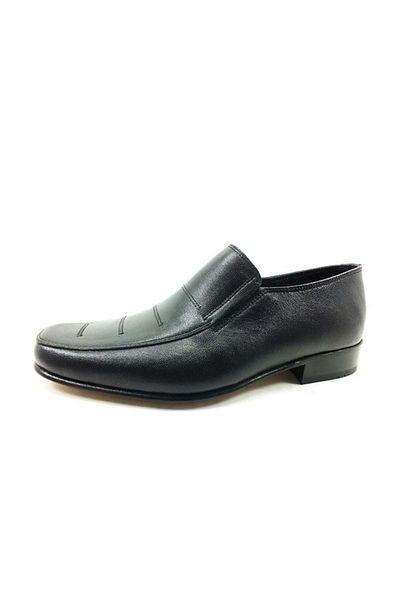 Zeki Rok Pantofi clasici pentru bărbați K.13 Elastic Negri