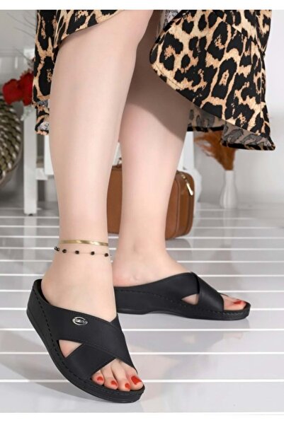 KOCAMANLAR Aryan 09-063 Papuci Ortopedici damă NEGRI