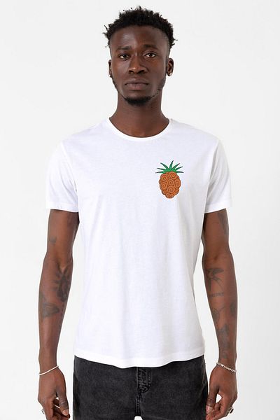 Tshirthane One Piece Anime Bara Bara Devil Fruit Λευκό ανδρικό μπλουζάκι ποδηλασίας