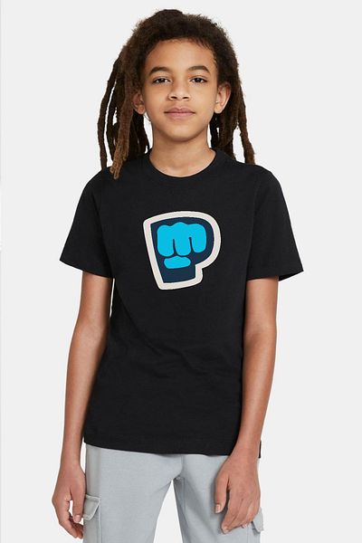 Tshirthane PiewDiePie Active Black Kids T-shirt