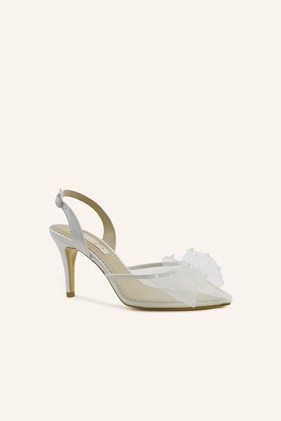 MARCATELLI Pantofi de mireasă cu toc Romeo Mini