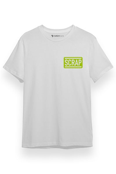 Tshirthane Ανδρικό μπλουζάκι με κοντό μανίκι Doom Patrol Scrap White