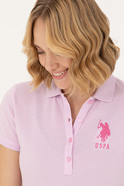 U.S. Polo Assn. Kadın Manolya Basic Tişört 50262695-vr211