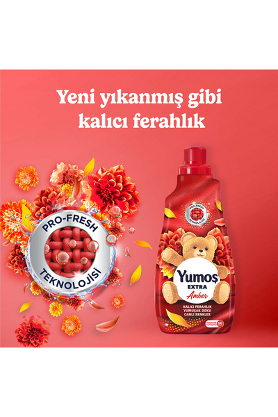 Yumoş Amber 1adet Lilyum 1adet Hanımeli 1adet 1440 ml ’un En Sevdiğiniz Kokuları