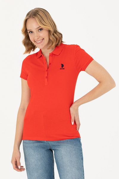 U.S. Polo Assn. Tricou roșu de damă 50262716 -VR030