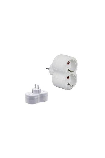 EraycanYapıMarket Fetih 2-Piece Double Golyat Grounded Socket Multiplexer