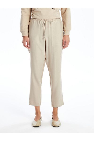 LC Waikiki Lcw Elastic Waist Loose Fit Women's Trousers