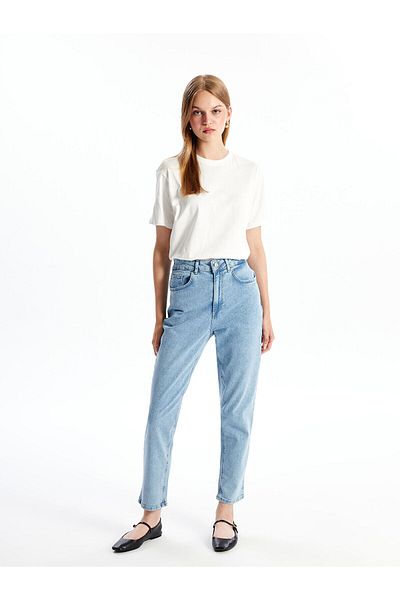 LC Waikiki Pantaloni de jeans pentru femei Lcwk Mom Fit