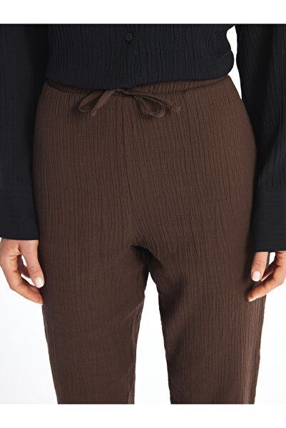 LC Waikiki Lcw Kadın Beli Lastikli Düz Pantolon