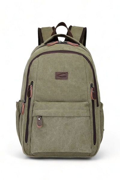 CACTİVE Cactive Canvas Green Unisex Backpack Ctv1314