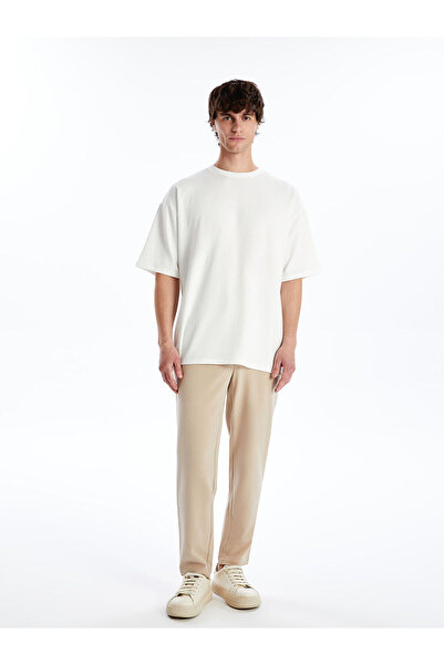 LC Waikiki Ανδρικό παντελόνι LCW Vision Beige - Slim Fit