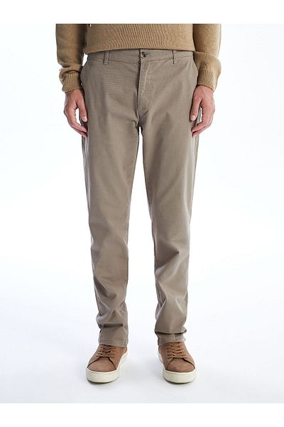 LC Waikiki Ανδρικό παντελόνι Chino LCW Standard Mold Gabardine