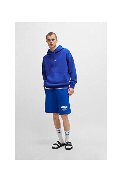 HUGO Yeni Sezon Logo Hikayeli Pamuklu Havlu Şort