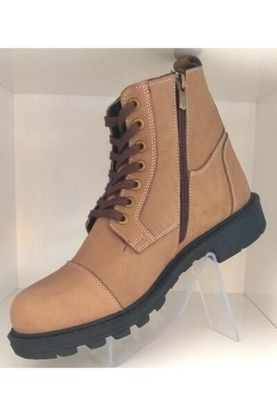 BAGSSHOES Int2023k-021 Ανδρικές αθλητικές μπότες από γνήσιο δέρμα Nubuck