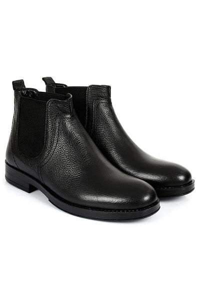 BAGSSHOES Htc2023k-004 Men's Genuine Leather Chelsea Boots