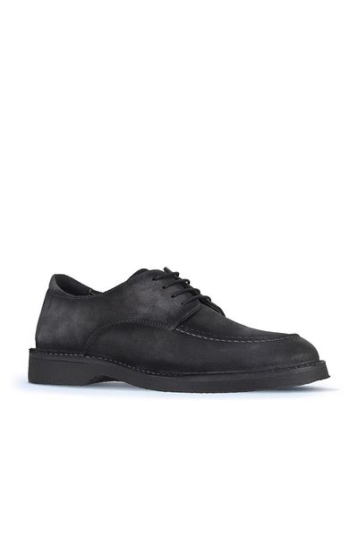 Bueno Shoes Ανδρικά κλασικά γκρι σουέτ παπούτσια - 10ma07419