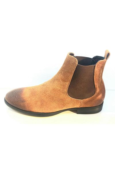 Smash 5139 Men's Genuine Suede Leather Daily Chelsea Boots
