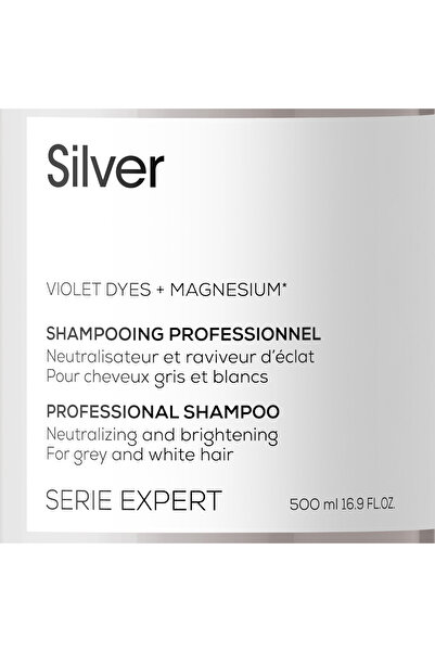 L'oreal Professionnel Serie Expert Silver Çok Açık Sarı, Gri Ve Beyaz Saçlar Için Renk Dengeleyici M