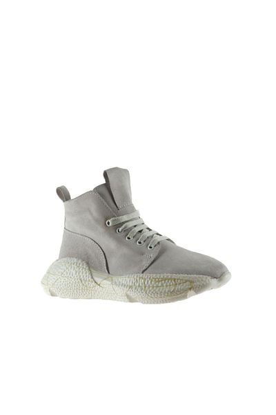 Bueno Shoes Γυναικείες Αθλητικές Μπότες Suede Λευκές - 01wt5700